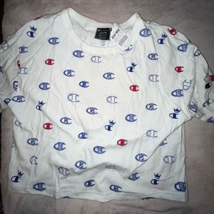 Champion cropped tee